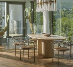 Итальянские Столы обеденные - Стол обеденный Dolmen фабрика Cappellini