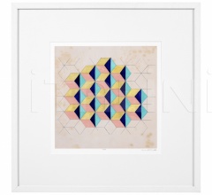 Итальянские Интерьерные декорации - Постер Geometric Pattern Play 112751 Итальянские Интерьерные декорации - Постер Geometric Pattern Play 112751 фабрика Eichholtz
