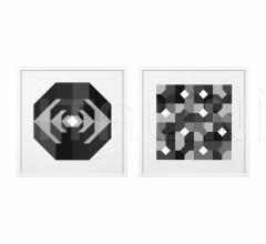 Итальянские Интерьерные декорации - Постер Abstract B&W 112746 Итальянские Интерьерные декорации - Постер Abstract B&W 112746 фабрика Eichholtz