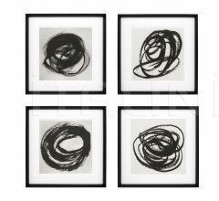 Итальянские Интерьерные декорации - Постер Black & White Collection 110126 Итальянские Интерьерные декорации - Постер Black & White Collection 110126 фабрика Eichholtz