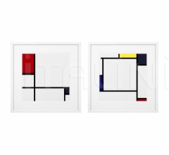 Итальянские Интерьерные декорации - Постер Piet Mondrian 112753 Итальянские Интерьерные декорации - Постер Piet Mondrian 112753 фабрика Eichholtz
