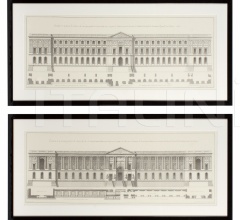 Итальянские Интерьерные декорации - Постер La Facade Du Louvre 106540 Итальянские Интерьерные декорации - Постер La Facade Du Louvre 106540 фабрика Eichholtz