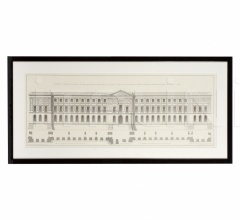 Итальянские Интерьерные декорации - Постер La Facade Du Louvre 106540 Итальянские Интерьерные декорации - Постер La Facade Du Louvre 106540 фабрика Eichholtz