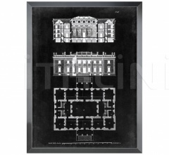 Итальянские Интерьерные декорации - Постер Graphic Building & Plan 109447 Итальянские Интерьерные декорации - Постер Graphic Building & Plan 109447 фабрика Eichholtz