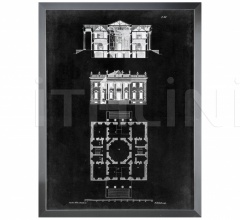 Итальянские Интерьерные декорации - Постер Graphic Building & Plan 109447 Итальянские Интерьерные декорации - Постер Graphic Building & Plan 109447 фабрика Eichholtz
