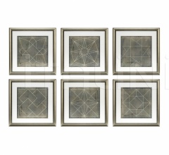 Итальянские Интерьерные декорации - Постер Geometric Blueprints 110132 Итальянские Интерьерные декорации - Постер Geometric Blueprints 110132 фабрика Eichholtz