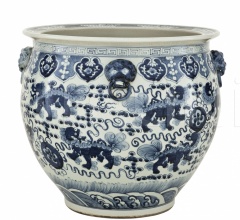 Итальянские Вазы - Ваза Chinese Fishbowl 109468 фабрика Eichholtz