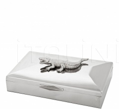 Итальянские Аксессуары для интерьера - Шкатулка Rectangular Croc 109152 фабрика Eichholtz