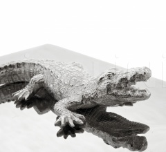 Итальянские Аксессуары для интерьера - Шкатулка Rectangular Croc 109152 фабрика Eichholtz