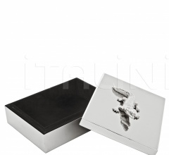 Итальянские Аксессуары для интерьера - Шкатулка Croc Jewel 109153 фабрика Eichholtz