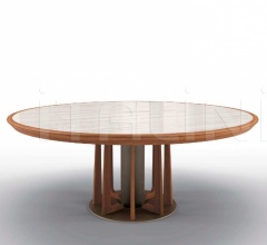Стол обеденный PETRUS ROUND Стол обеденный PETRUS ROUND фабрика Bruno Zampa