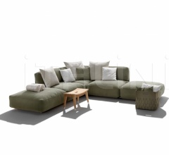 Итальянские Уличная мебель - Модульный диван Eddy фабрика Flexform