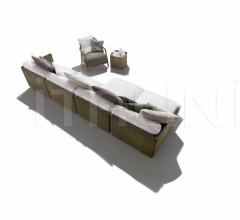 Итальянские Уличная мебель - Модульный диван Eddy фабрика Flexform