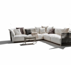 Итальянские Уличная мебель - Модульный диван Vulcano фабрика Flexform