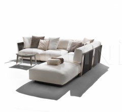 Итальянские Уличная мебель - Модульный диван Vulcano фабрика Flexform