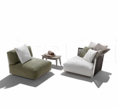 Итальянские Уличная мебель - Модульный диван Vulcano фабрика Flexform