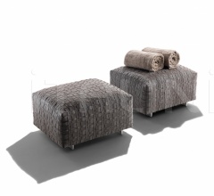 Итальянские Уличная мебель - Пуф Bangkok Outdoor фабрика Flexform