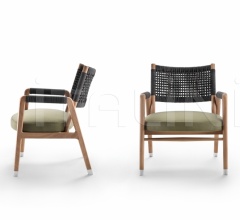 Итальянские Уличные кресла - Кресло Ortigia Outdoor Итальянские Уличные кресла - Кресло Ortigia Outdoor фабрика Flexform