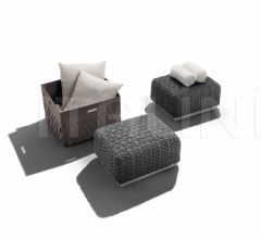 Итальянские Уличная мебель - Пуф Phuket фабрика Flexform