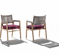 Итальянские Уличная мебель - Стул с подлокотником Ortigia Outdoor фабрика Flexform