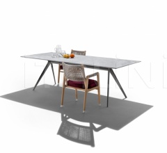 Итальянские Уличная мебель - Стул с подлокотником Ortigia Outdoor фабрика Flexform