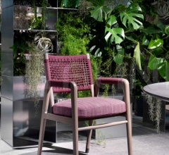 Итальянские Уличная мебель - Стул с подлокотником Ortigia Outdoor фабрика Flexform