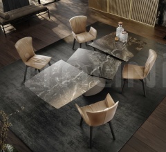 Стул с подлокотниками 2056-I DEXTER фабрика Draenert