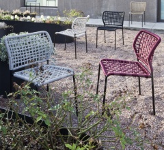 Итальянские Уличная мебель - Стул CORDA 162 фабрика Tonon