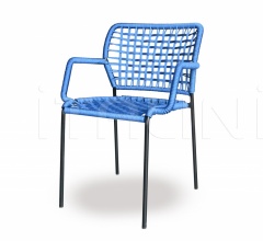 Итальянские Уличная мебель - Стул с подлокотниками CORDA 162 фабрика Tonon