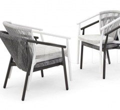 Стул с подлокотниками SMART Стул с подлокотниками SMART фабрика Varaschin