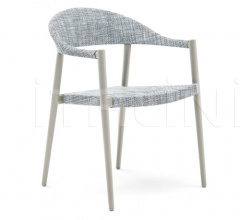 Стул с подлокотниками CLEVER DINING ARMCHAIR Стул с подлокотниками CLEVER DINING ARMCHAIR фабрика Varaschin
