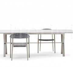 Стул с подлокотниками CLEVER DINING ARMCHAIR Стул с подлокотниками CLEVER DINING ARMCHAIR фабрика Varaschin