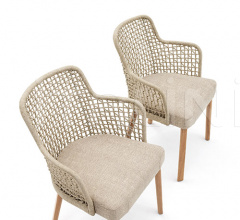 Стул с подлокотниками EMMA DINING ARMCHAIR Стул с подлокотниками EMMA DINING ARMCHAIR фабрика Varaschin