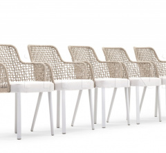 Стул с подлокотниками EMMA DINING ARMCHAIR Стул с подлокотниками EMMA DINING ARMCHAIR фабрика Varaschin