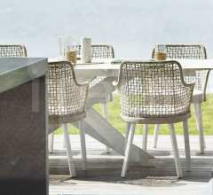 Стул с подлокотниками EMMA DINING ARMCHAIR Стул с подлокотниками EMMA DINING ARMCHAIR фабрика Varaschin