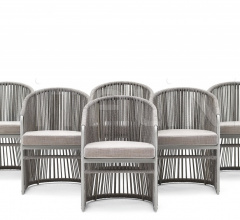 Стул с подлокотниками TIBIDABO DINING ARMCHAIR фабрика Varaschin