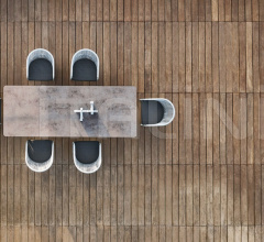 Стул с подлокотниками TIBIDABO DINING ARMCHAIR фабрика Varaschin