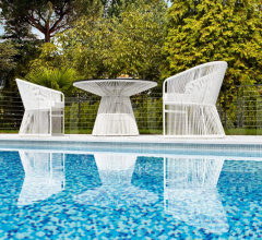 Стул с подлокотниками TIBIDABO DINING ARMCHAIR фабрика Varaschin