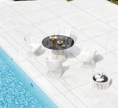 Стул с подлокотниками TIBIDABO DINING ARMCHAIR фабрика Varaschin