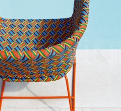 Итальянские Уличные кресла - Кресло KENTE lounge Итальянские Уличные кресла - Кресло KENTE lounge фабрика Varaschin