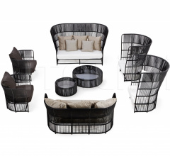 Итальянские Уличные кресла - Кресло TIBIDABO ARMCHAIR Итальянские Уличные кресла - Кресло TIBIDABO ARMCHAIR фабрика Varaschin