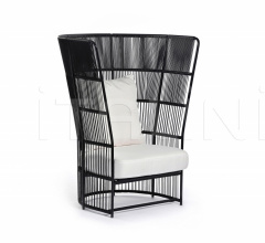 Итальянские Уличные кресла - Кресло TIBIDABO HIGH ARMCHAIR Итальянские Уличные кресла - Кресло TIBIDABO HIGH ARMCHAIR фабрика Varaschin