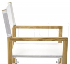 Стул с подлокотниками VICTOR director teak Стул с подлокотниками VICTOR director teak фабрика Varaschin