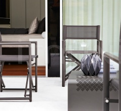 Стул с подлокотниками VICTOR director фабрика Varaschin