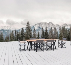 Стул с подлокотниками VICTOR director фабрика Varaschin