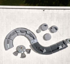 Пуф BELT фабрика Varaschin