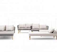 Итальянские Уличные шезлонги - Шезлонг EMMA Dormeuse Итальянские Уличные шезлонги - Шезлонг EMMA Dormeuse фабрика Varaschin