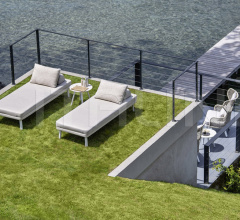 Итальянские Уличные шезлонги - Шезлонг EMMA Dormeuse Итальянские Уличные шезлонги - Шезлонг EMMA Dormeuse фабрика Varaschin