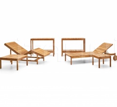 Итальянские Уличные шезлонги - Шезлонг BARCODE Итальянские Уличные шезлонги - Шезлонг BARCODE фабрика Varaschin