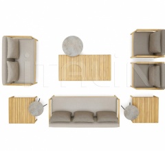 Столик BALI фабрика Varaschin